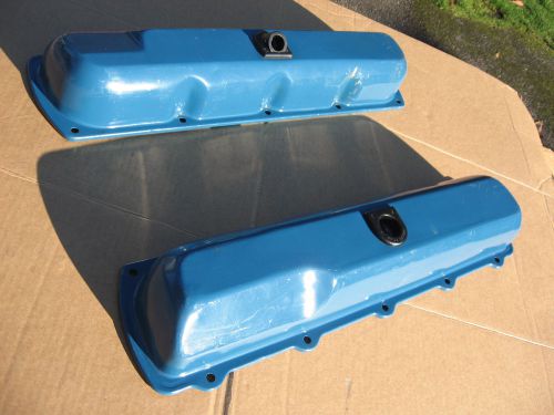 Oldsmobile 442 notched valve covers nice pair 68 69 70 71 72 olds 400 455