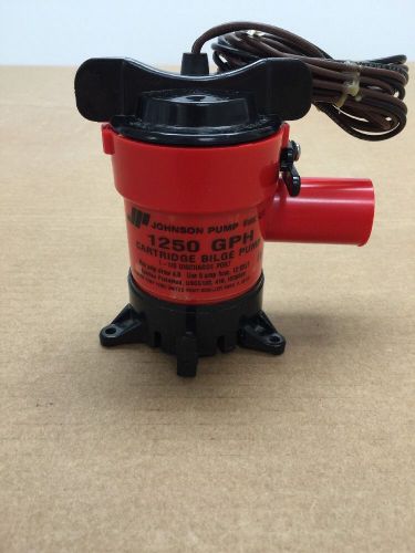 Johnson pump 1250 gph bilge pump 1 1/8 inch discharge