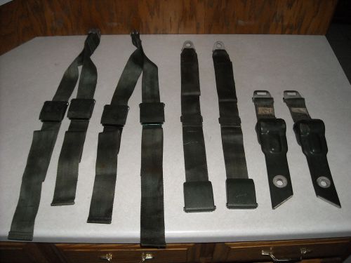 1968 1969 1970 1971 road runner charger challenger cuda seat belts