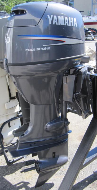 Pre-owned yamaha 50hp 4-stroke used outboard boat motor engine 20" shaft 