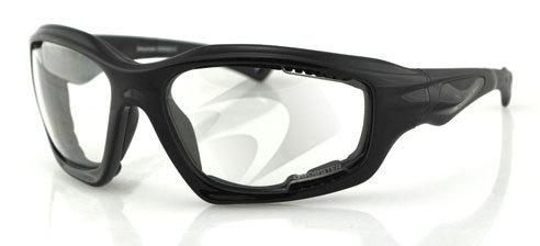 Bobster desperado sunglasses, anti-fog clear lens w/ foam