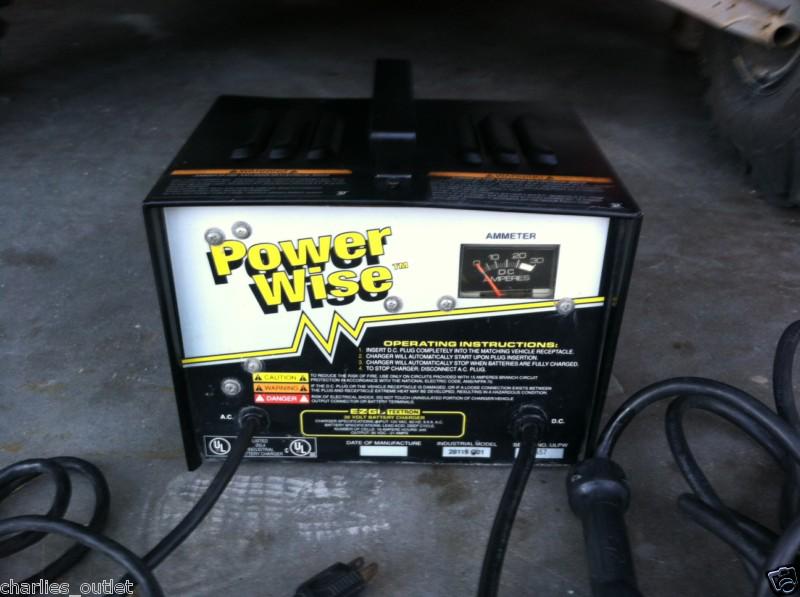 36 volt golf cart battery charger for ez-go powerwise!