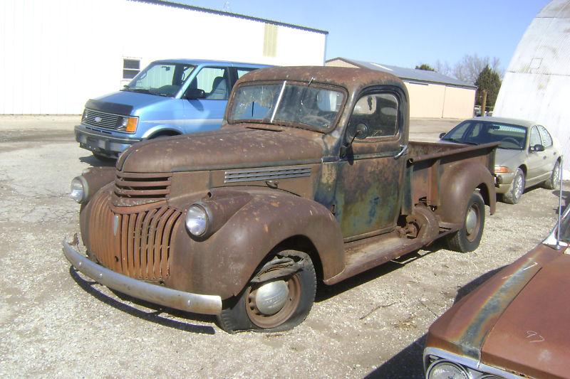 1946 46 chevy pickup truck complete original rat hot rod solid 1942 42 1941 41