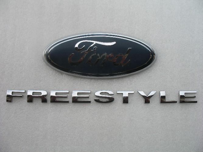 2005 2006 2007 ford freestyle rear tailgate chrome emblem logo decal badge sign 