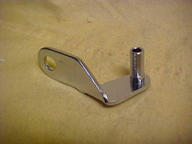 Harley,fx, xl, fl,new chrome throttle cable guide  support for bendix carb 