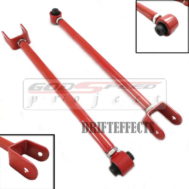 Gsp red bmw 3 series e36 e46 323 325 328 330 m3 adjustable rear camber arm kit