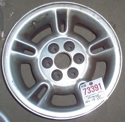 Dodge 00 durango alloy wheel/rim 2000 10 s all silver oem original