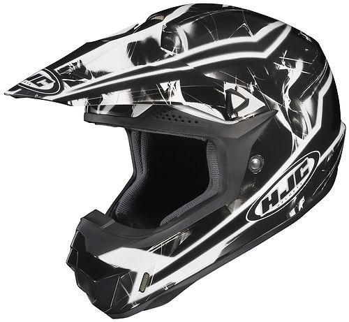 Hjc cl-x6 helmet off road motocross hydron black size xxx-large