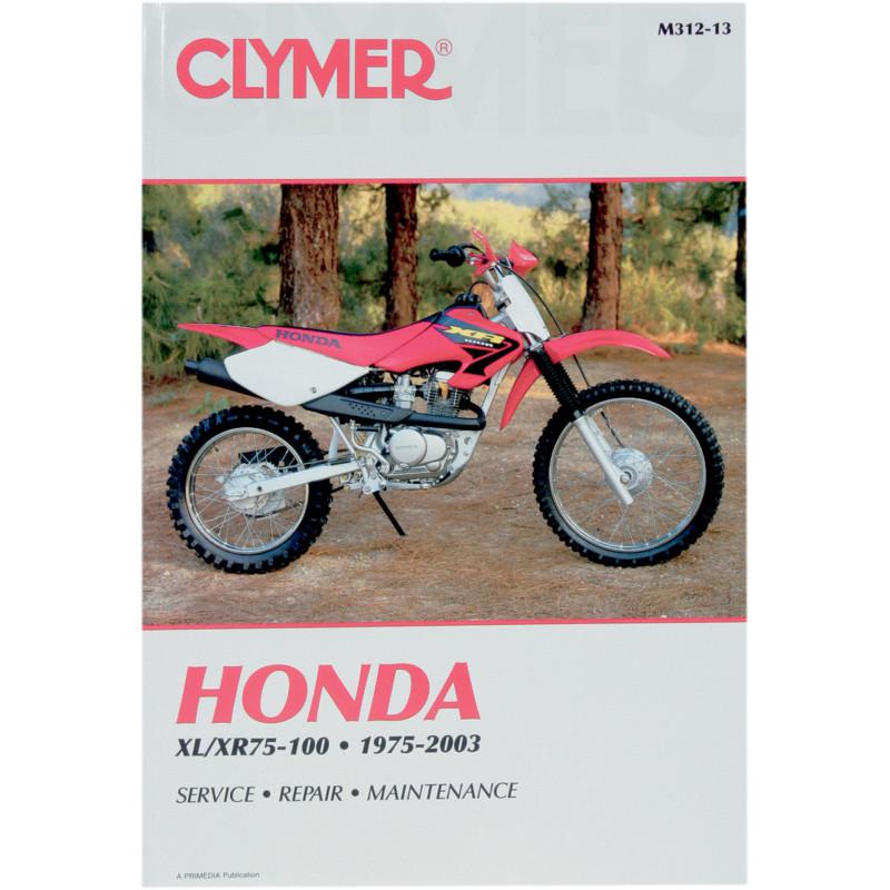 Clymer m312-14 repair service manual honda xl/xr75-100 1975-2003