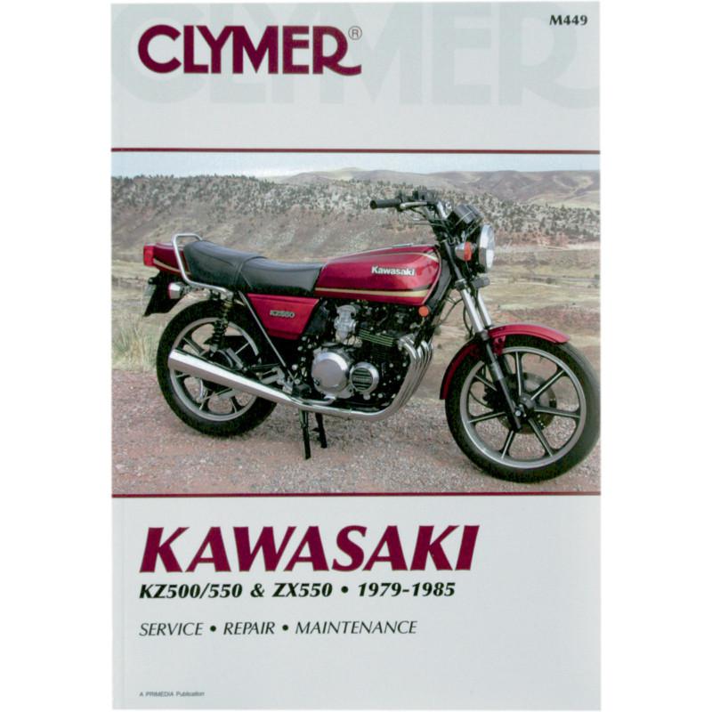 Clymer m449 repair service manual kawasaki kz500/550, zx550 1979-1985