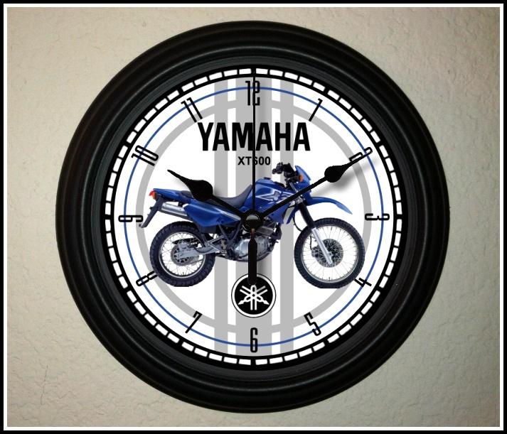 Yamaha xt600 motorcycle wall clock =  low&fast shipping - have a look !!