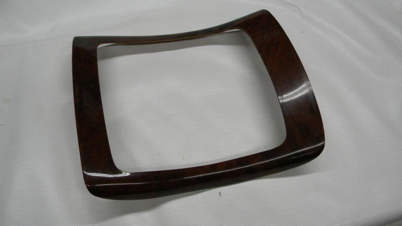 97-99 lincoln navigator ford f-150 expedition center console wood trim cupholder