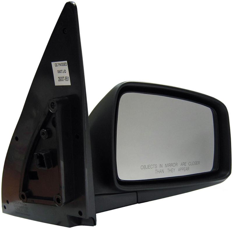 Side view mirror rh sportage lx model, power, non-heated platinum# 1272156