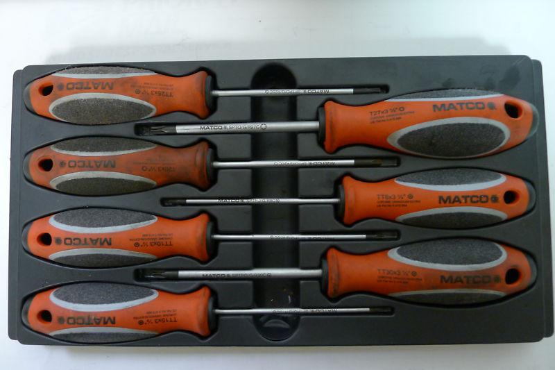 Matco tools 7 pc screwdriver set  ssptpr7c