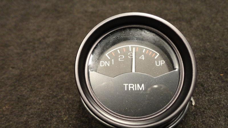 Trim indicator gauge #820568a1 mercury, mercruiser in/outboard boat instrument