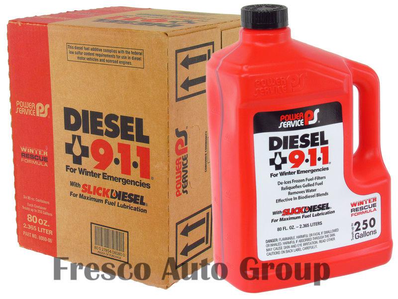 Power service diesel 911 winter rescue formula 1 case 6 - 80oz 8080-6