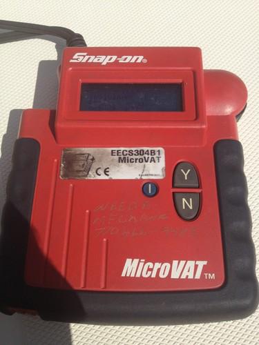 Snap on microvat battery starter alternator tester w/ case