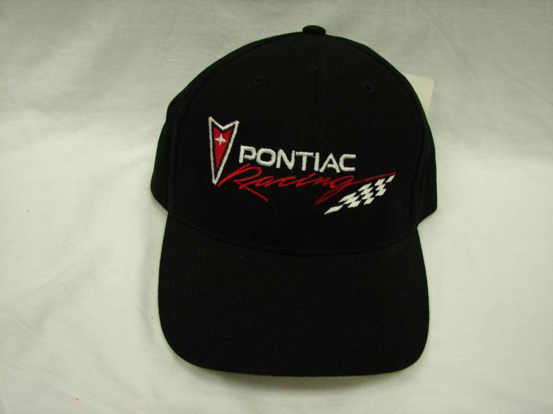 Pontiac racing  hat - black   pontiac