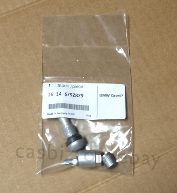 New genuine bmw mini tpms wheel valve stem assembly rdc oem 36146792829