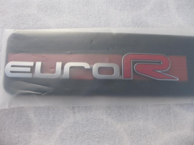 Honda euro-r rear emblem  accord , acura tsx cl9 genuine jdm
