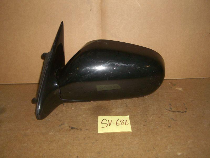 93-97 nissan altima gxe se xe left hand lh drivers side view mirror non-heated