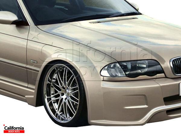Cbk frp ides wide body fenders (front) bmw 3-series e46 99-05 new in box