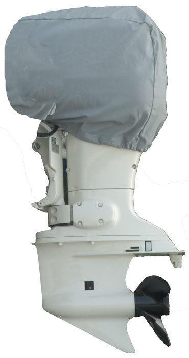 Carver o/b motor hood poly-guard - grey - up to 250hp 70006pii-10