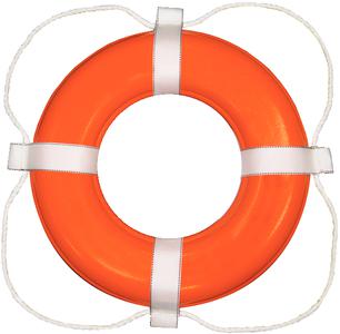 Taylor 363 20in orange foam ring buoy