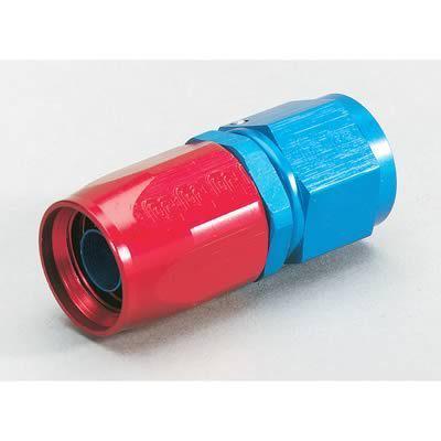 Russell full flow hose end -8 an non-swivel female threads straight 610030