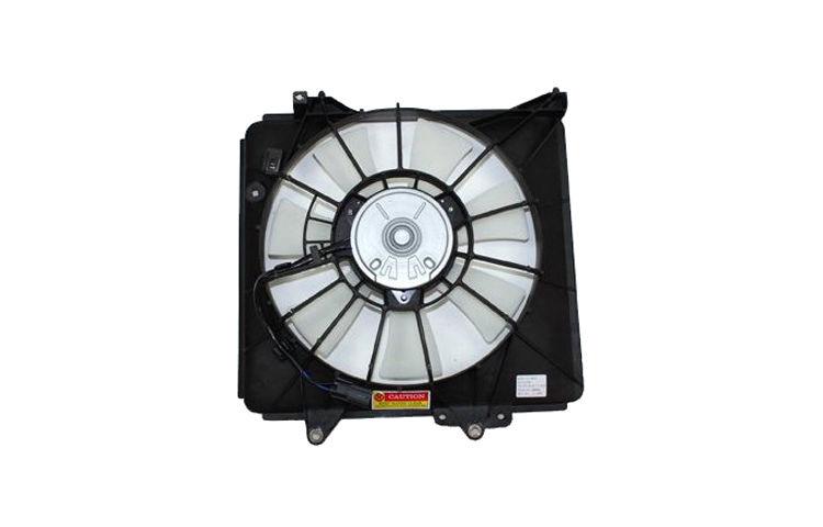 Replacement ac condenser cooling fan assembly 09-10 honda fit 4 door 38615rb1j51