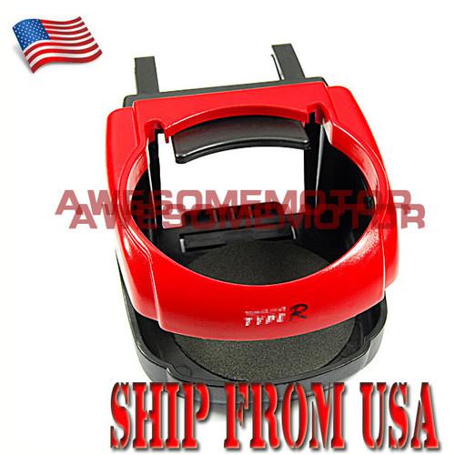 Us 10*8*6 cm red air-condition vent mount drink cup bottle holder stand clip car