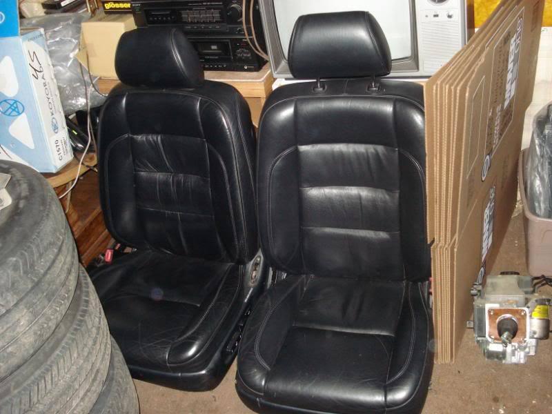 Lexus gs300 gs400 seats front rear leather black heated oem 98 99 00 01 