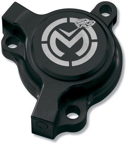 Moose racing magnetic oil filter cover for suzuki rmz-450 05-09