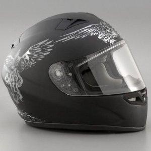 Yamaha kabuto black phoenix medium size helmet