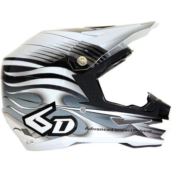 White/black m 6d atr-1 f8 crusader helmet 2013 model