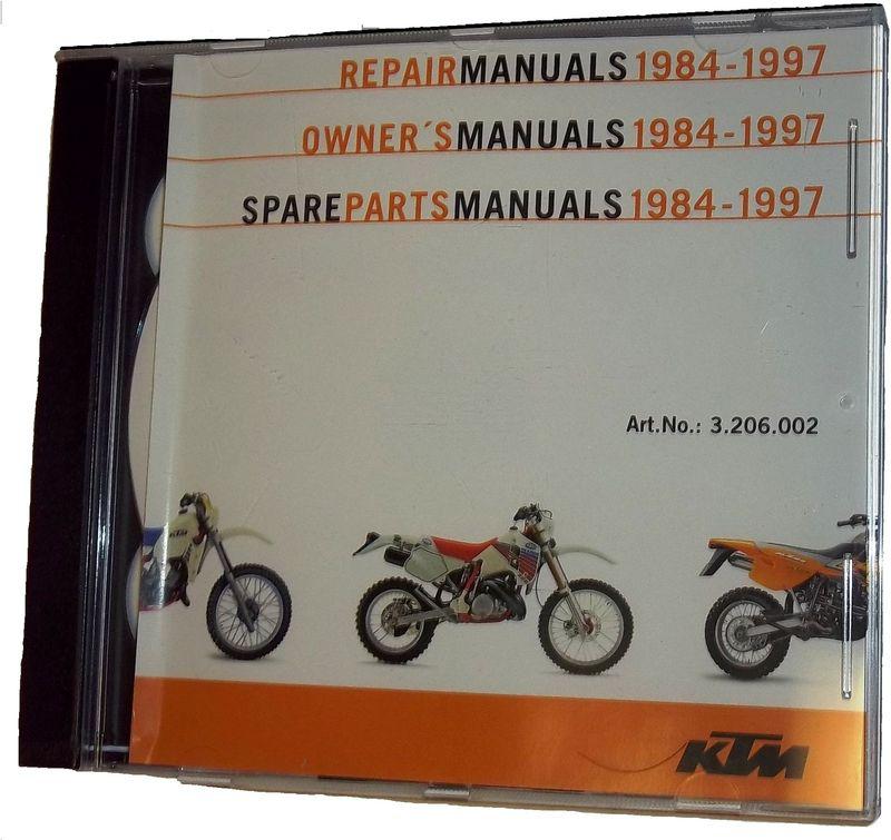 New ktm oem repair manual disk cd 2009-2010 50 sx mini jr 3206072