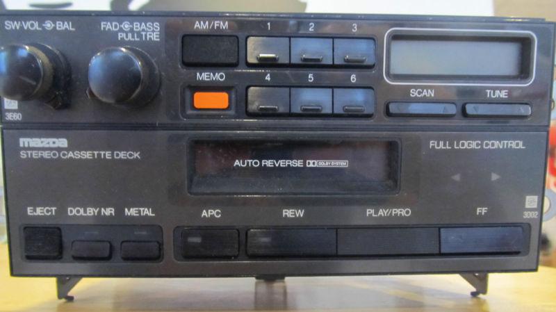 Mazda stereo cassette am-fm car stereo radio model ae-3131ty4/sp-4900