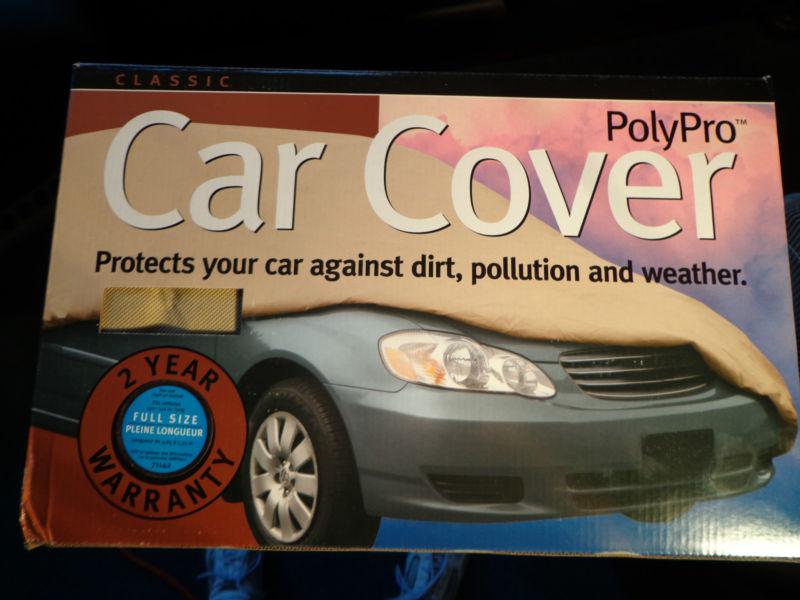 Poly pro car cover