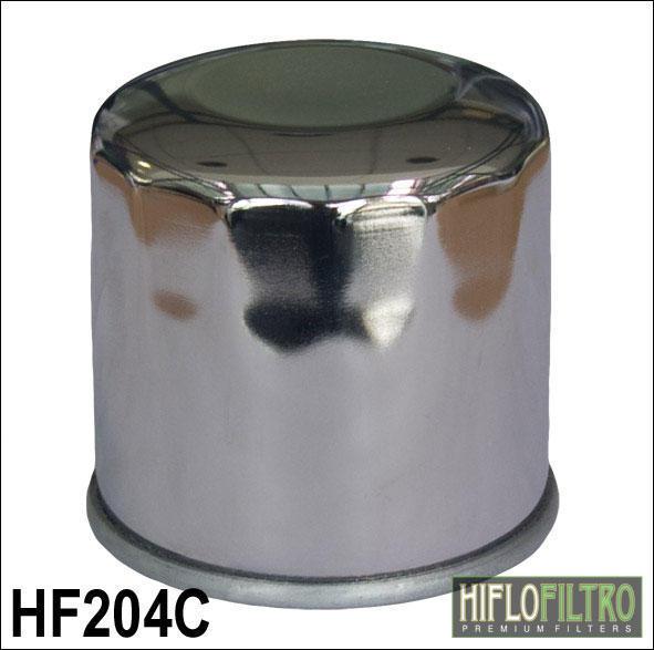 Hiflo oil filter chrome fits kawasaki zx-12r b3,b4 ninja (zx1200) 2004-2005