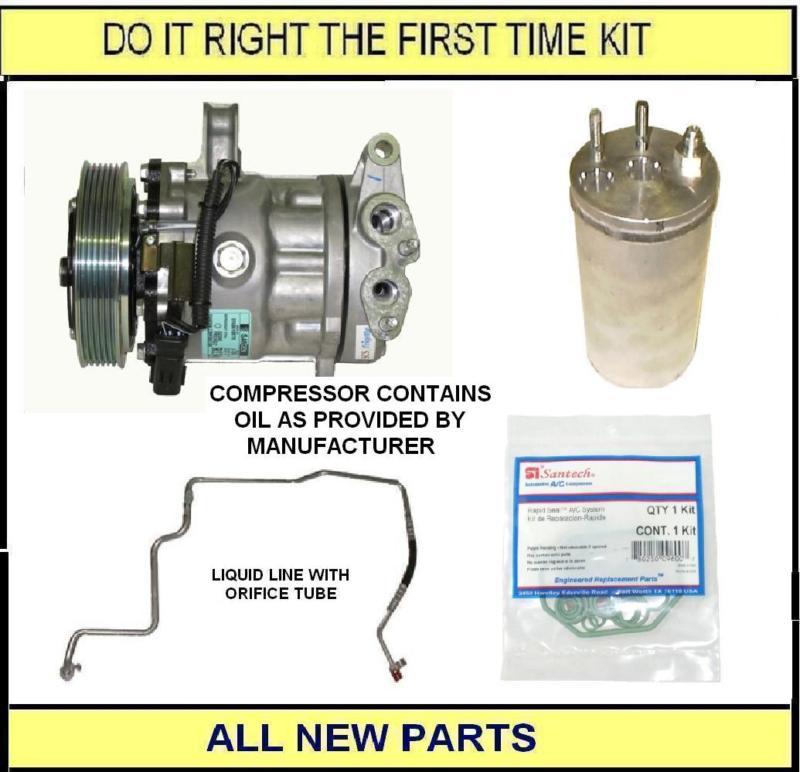 New compressor kit for 2002-2005 jeep liberty v6 & 2002  l4 2.4 liter engine