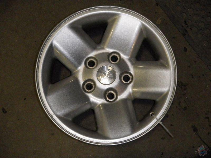 (1) wheel dodge 1500 pickup 848588 02 03 alloy 85 percent