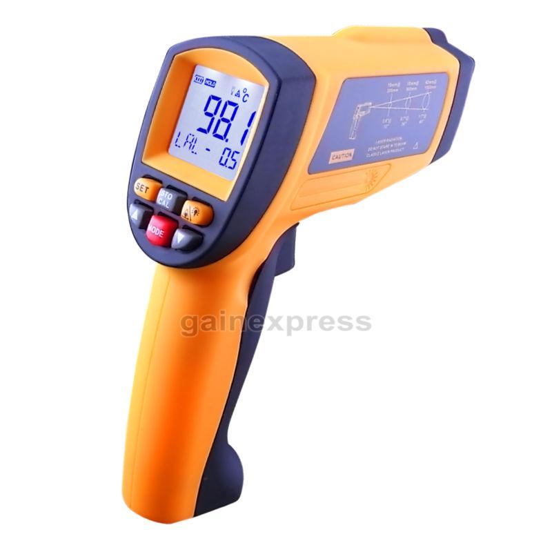 20:1 digital professional infrared ir laser thermometer pyrometer -58~2102°f 