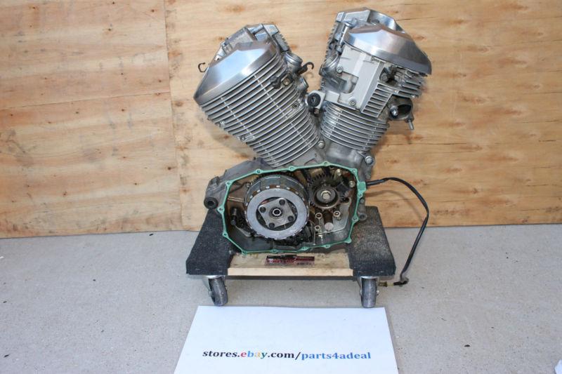 99 honda vt750 engine motor runs, clean, video available