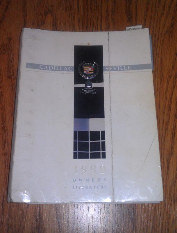 1990 cadillac seville owners manual / 90 cadillac seville owner's manual
