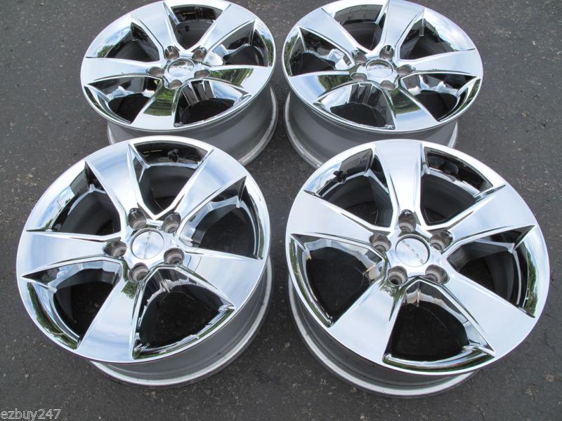 17" dodge charger factory wheels with chrome covers 2405