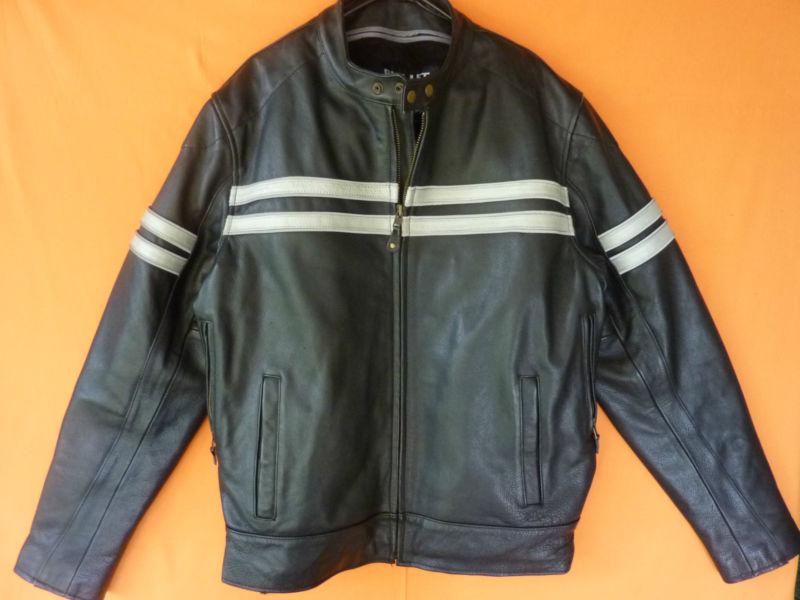 Bullet brand ultra premium leather riding jacket - size 4xl