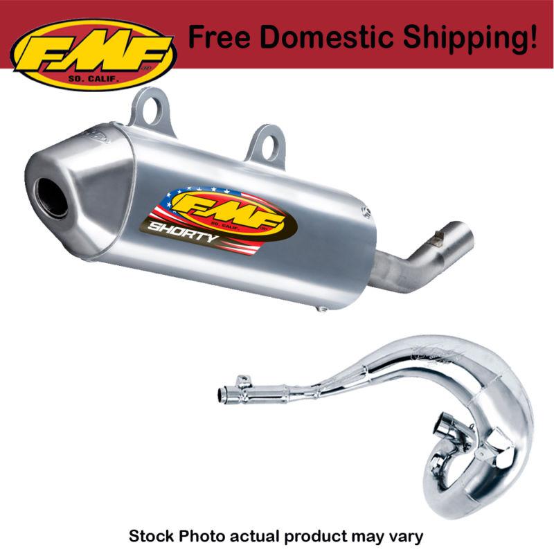 Fmf full exhaust system powercore 2 shorty & sst pipe 2003 suzuki rm250