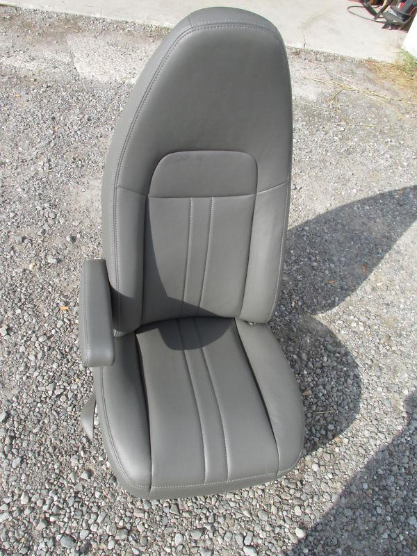 Chevy/gmc van gray vinyl driver's bucket seat 