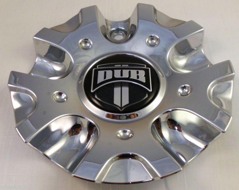 Dub wheels chrome custom wheel center cap caps # cap m-624 new!