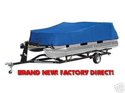18' sun tracker water proof canvas party barge pontoon boat cover w/warranty 